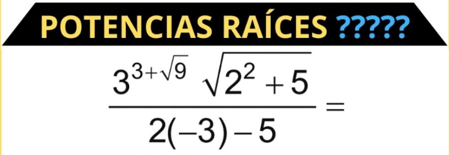 Potencias y raíces desde cero: propiedades, simplificación y racionalización