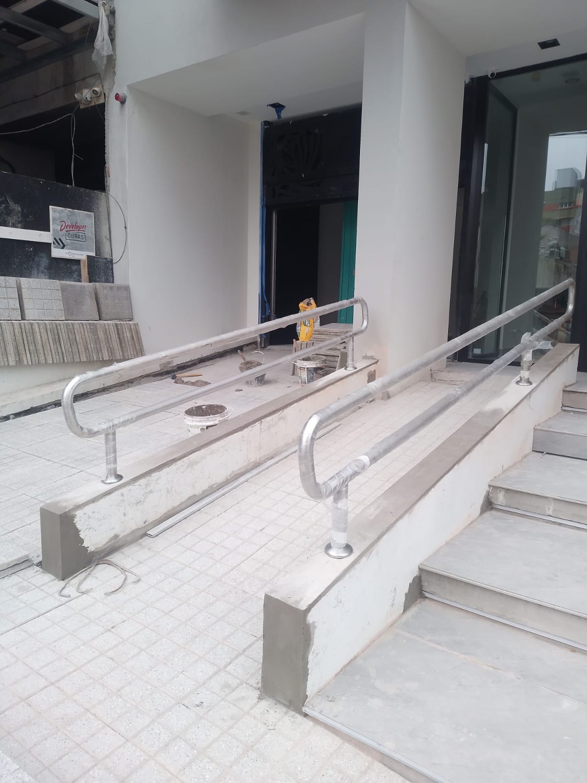 Rampas de acceso en acero