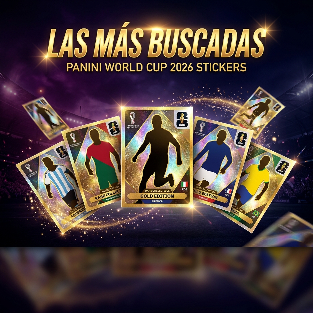 Most sought-after stickers in the Panini World Cup 2026 album: Messi, Mbappé and the hardest pages