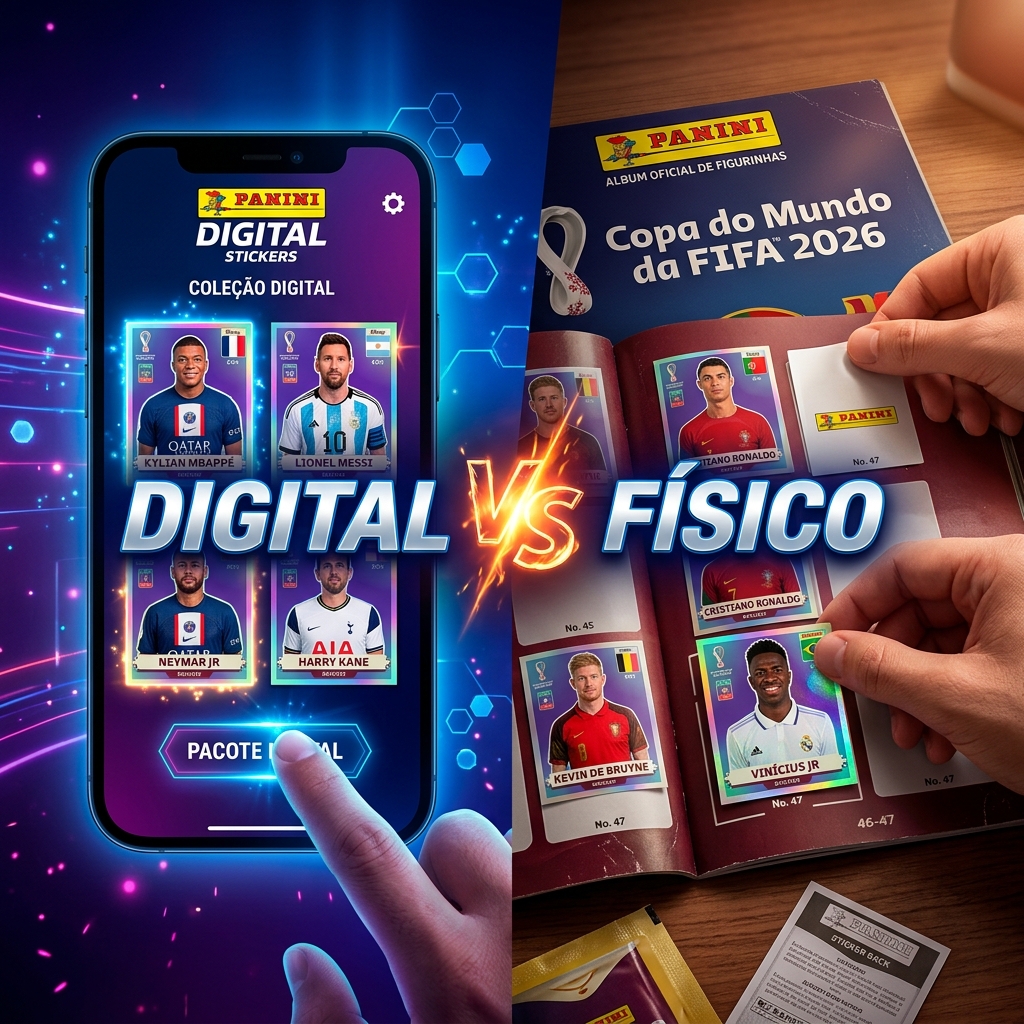 Panini Digital vs physical album for World Cup 2026: which is better and how the app works