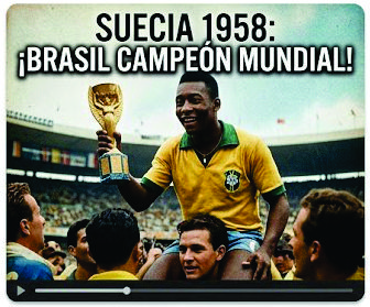 Final Mundial 1958 Suecia vs Brasil