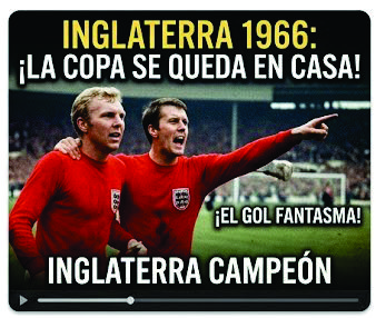 Final Mundial 1966 Inglaterra vs Alemania Occidental